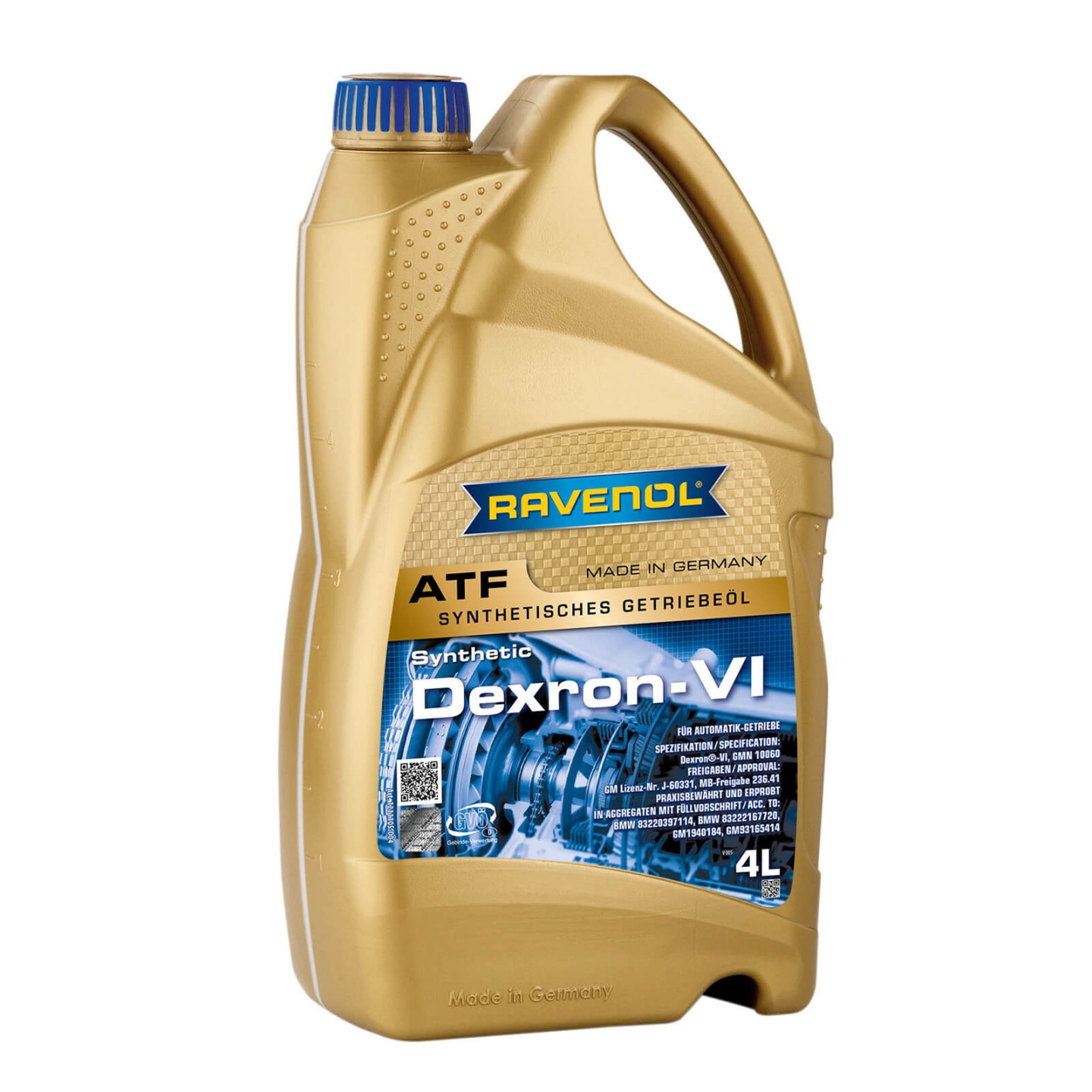 Huile BVA Dexron VI 4L RAVENOL | US Pièces Autos
