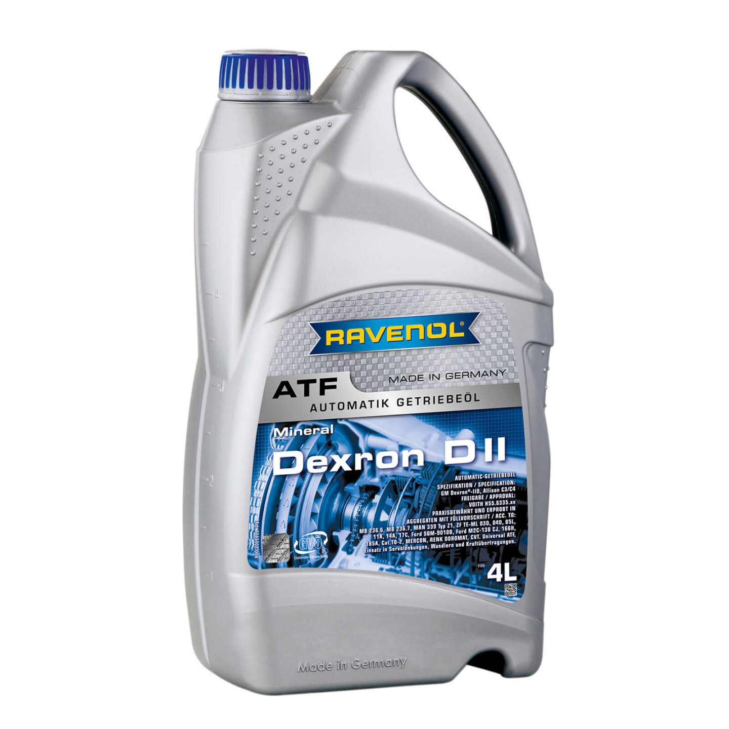 Huile BVA Dexron II D 4L RAVENOL  