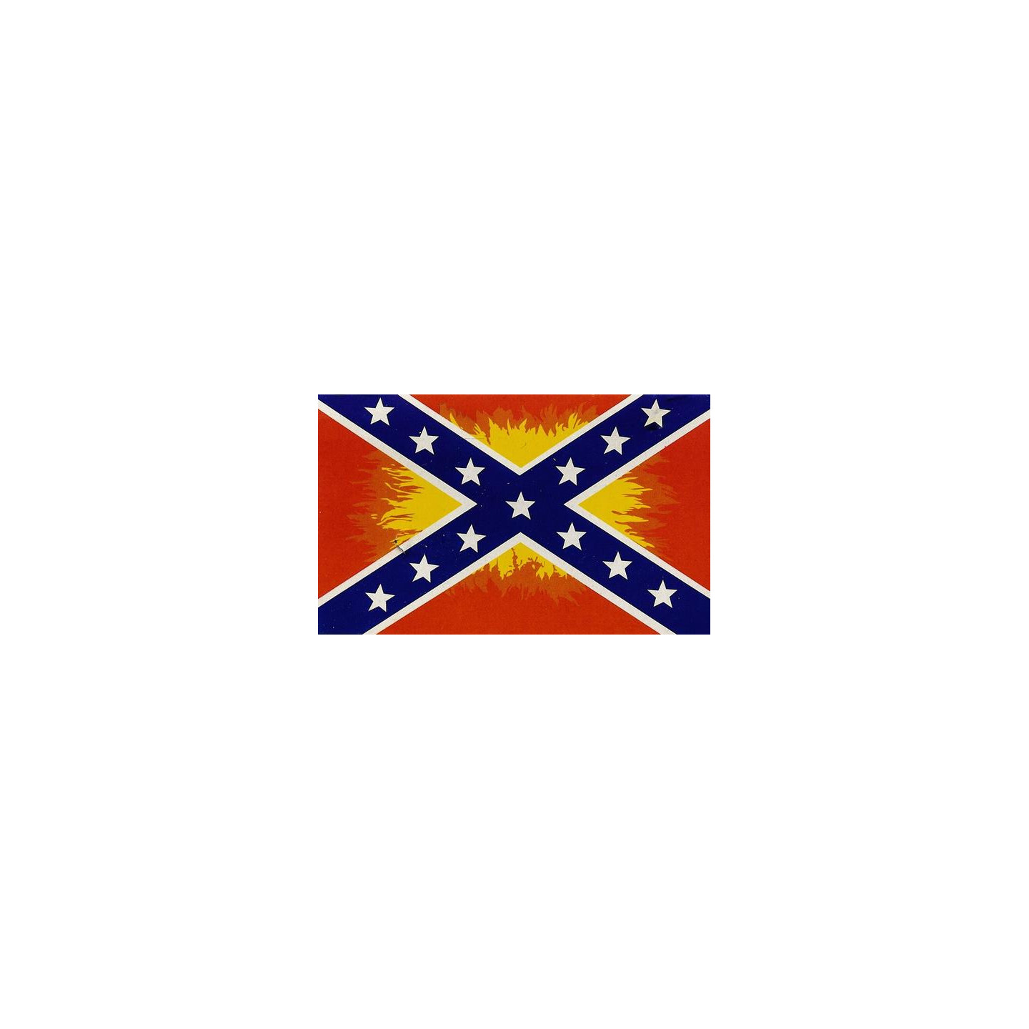 Drapeau Rebel Flame 