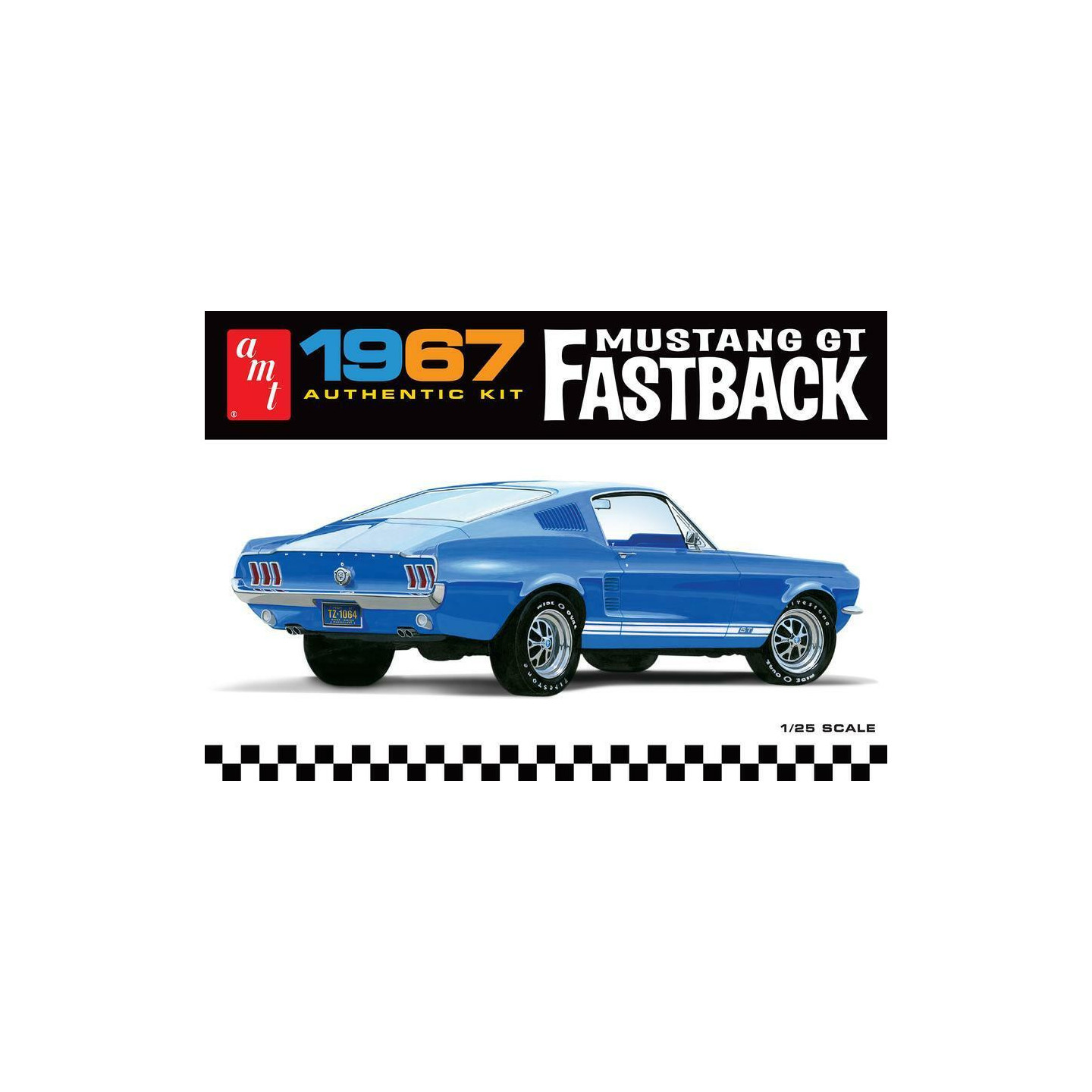 Maquette 1/25 Ford Mustang AMT 1241 