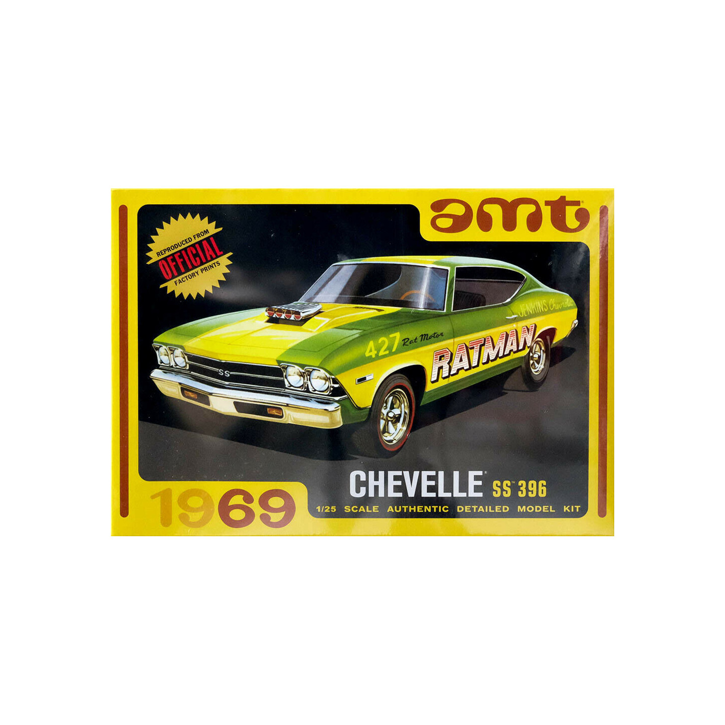 Maquette 1/25 Chevrolet Chevelle AMT 1138 