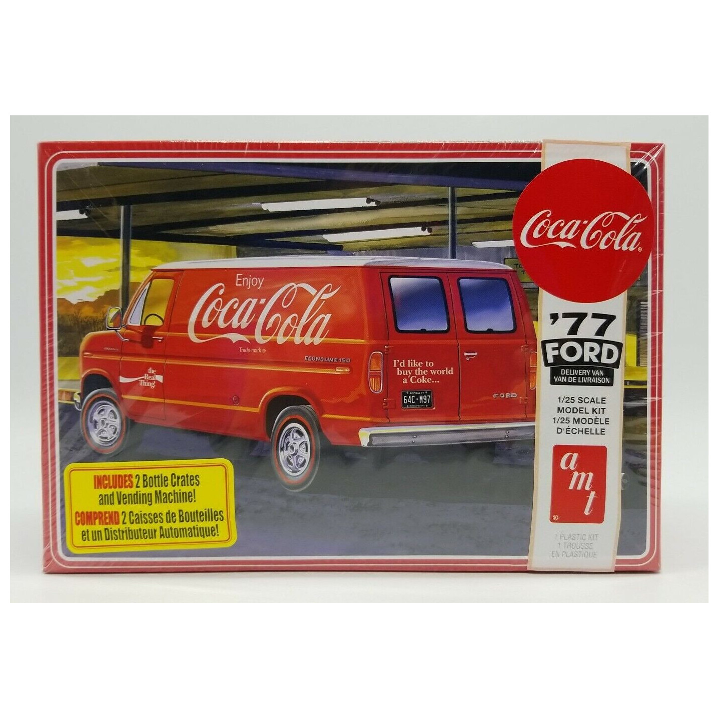 Maquette 1/25 Ford Van AMT 1173M 