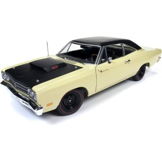 Miniature 1/18 Plymouth Roadrunner 1969 AUTO WORLD AMM1179 