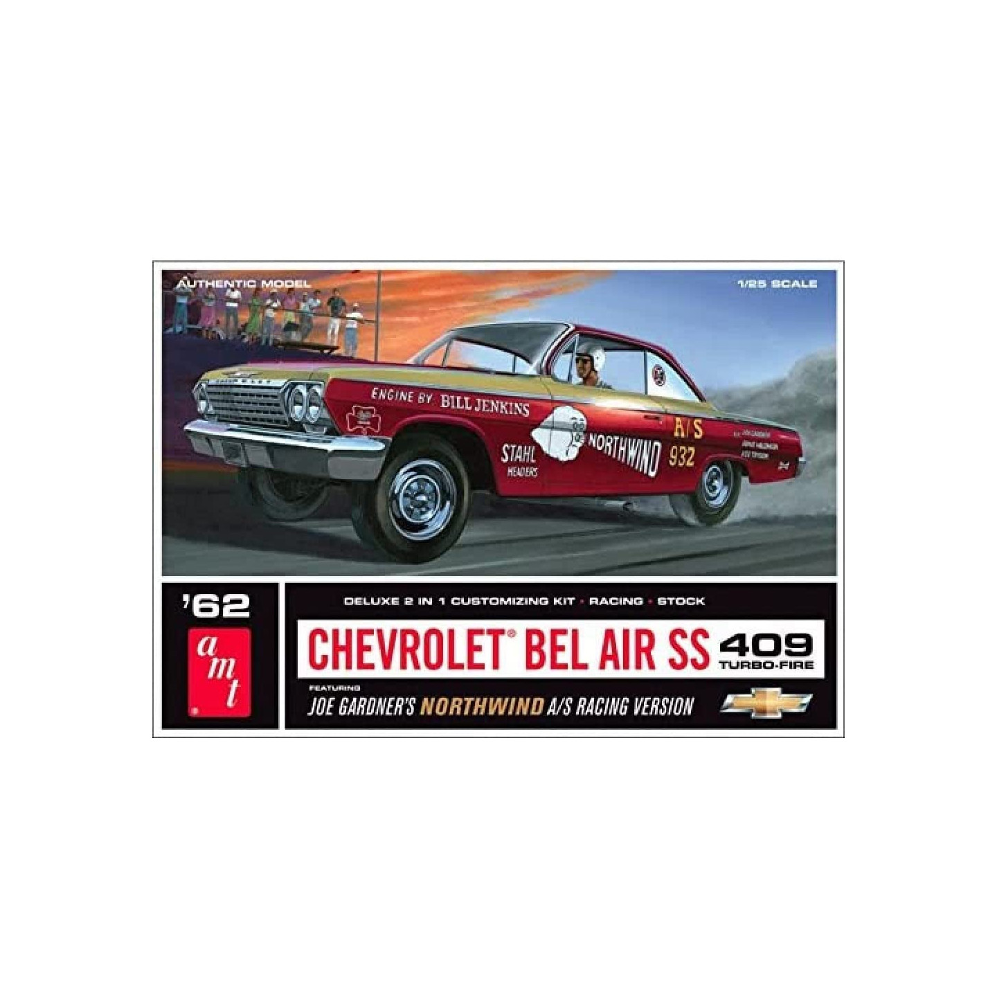 Maquette 1/25 Chevrolet Bel Air AMT 865 