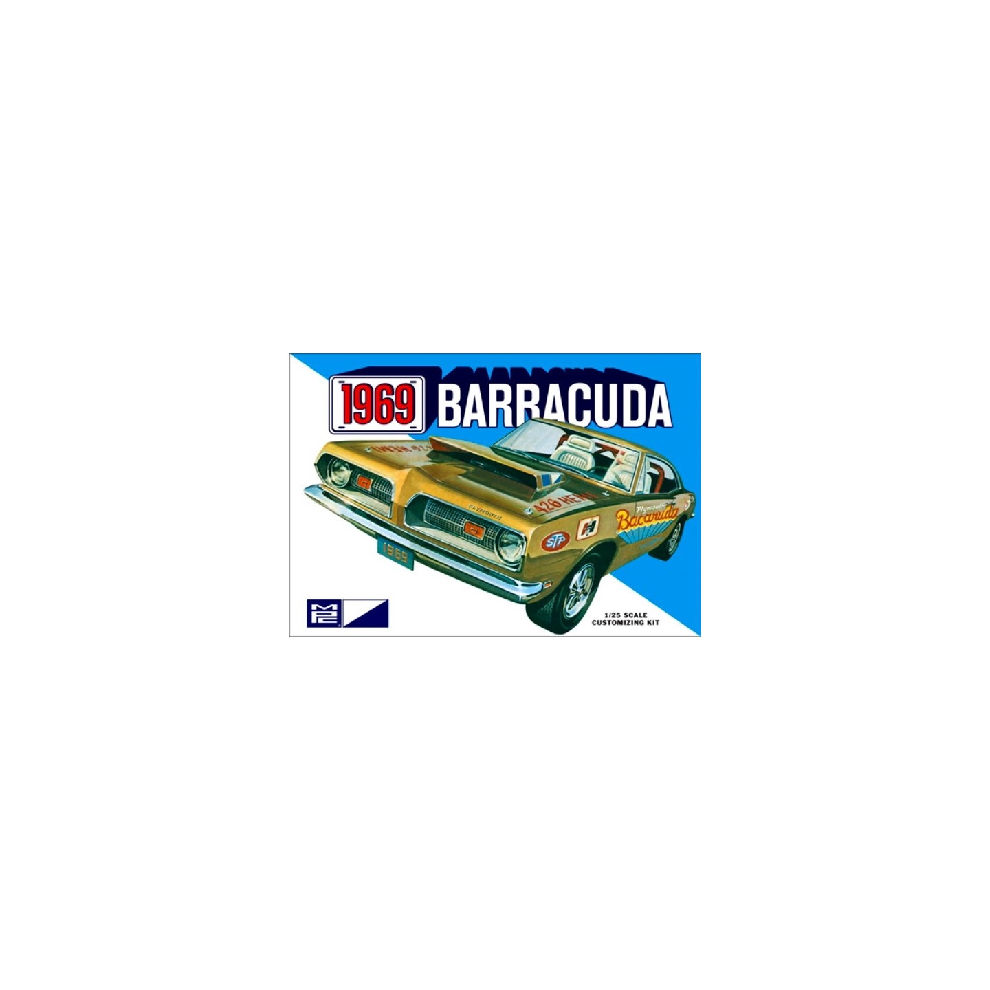 Maquette 1/25 Plymouth Barracuda AMT M832 