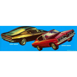 Maquette 1/25 Plymouth Barracuda AMT M832 