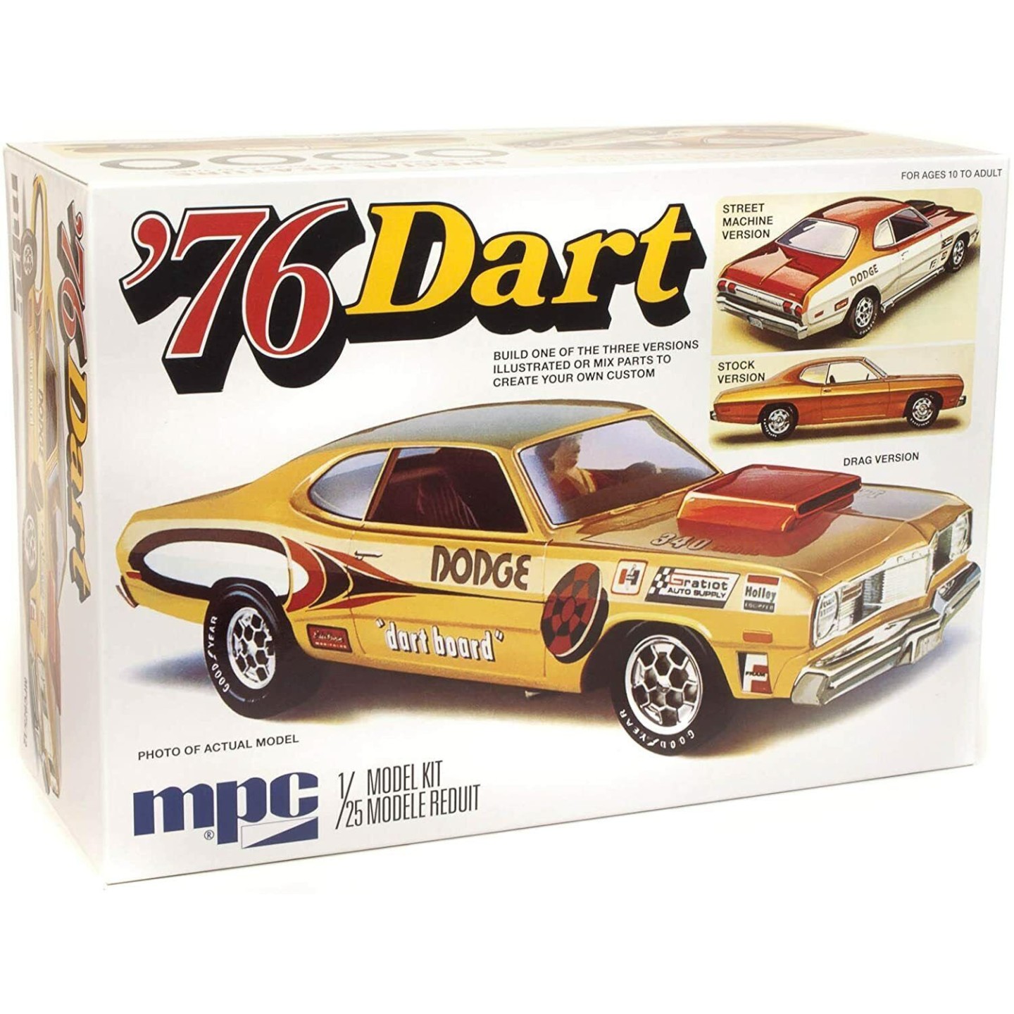 Maquette 1/25 Dodge Dart MPC 925 