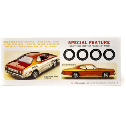 Maquette 1/25 Dodge Dart MPC 925 