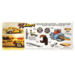 Maquette 1/25 Dodge Dart MPC 925 