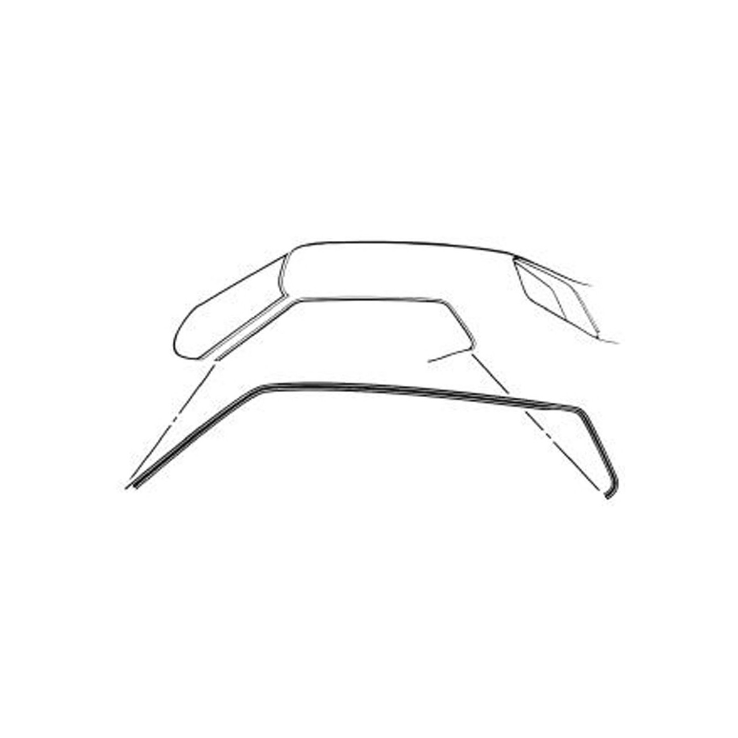 Joint de pavillon Ford Mustang, Mercury Cougar CI 51222NP
