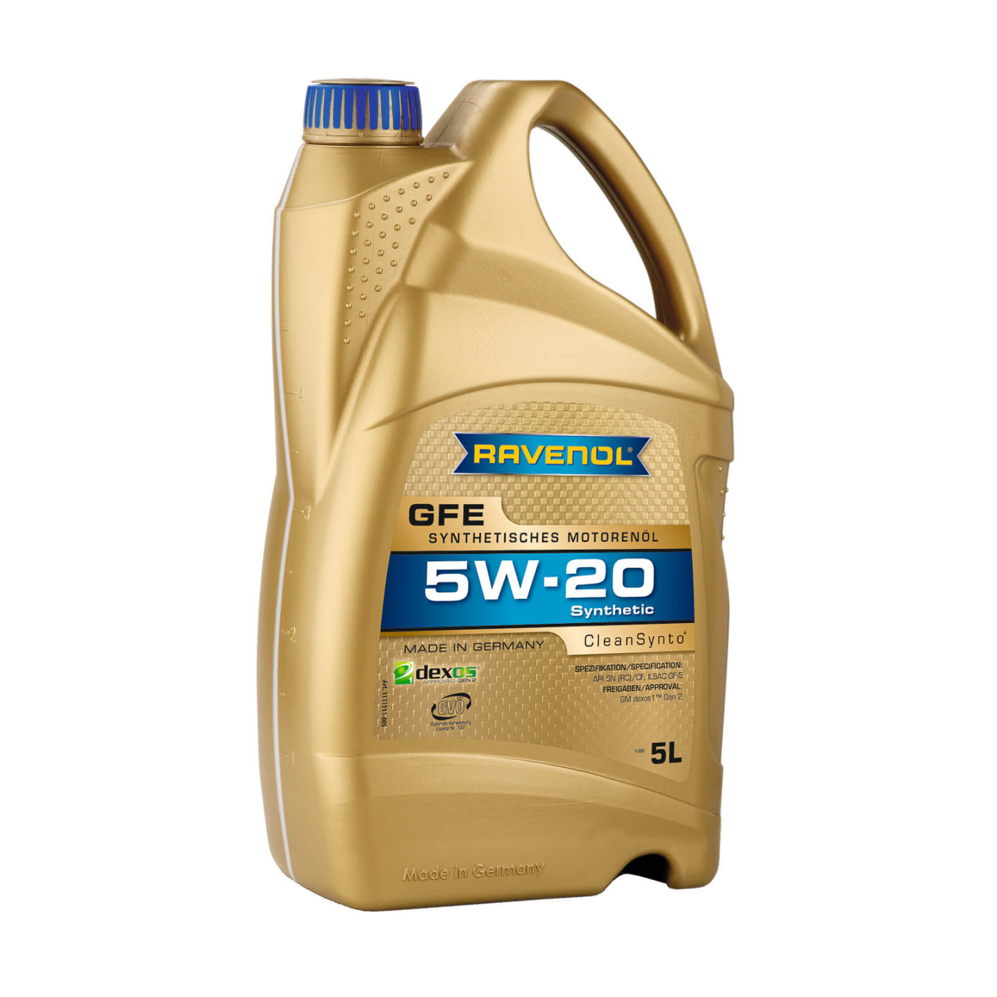 Huile 5W20 5L RAVENOL 