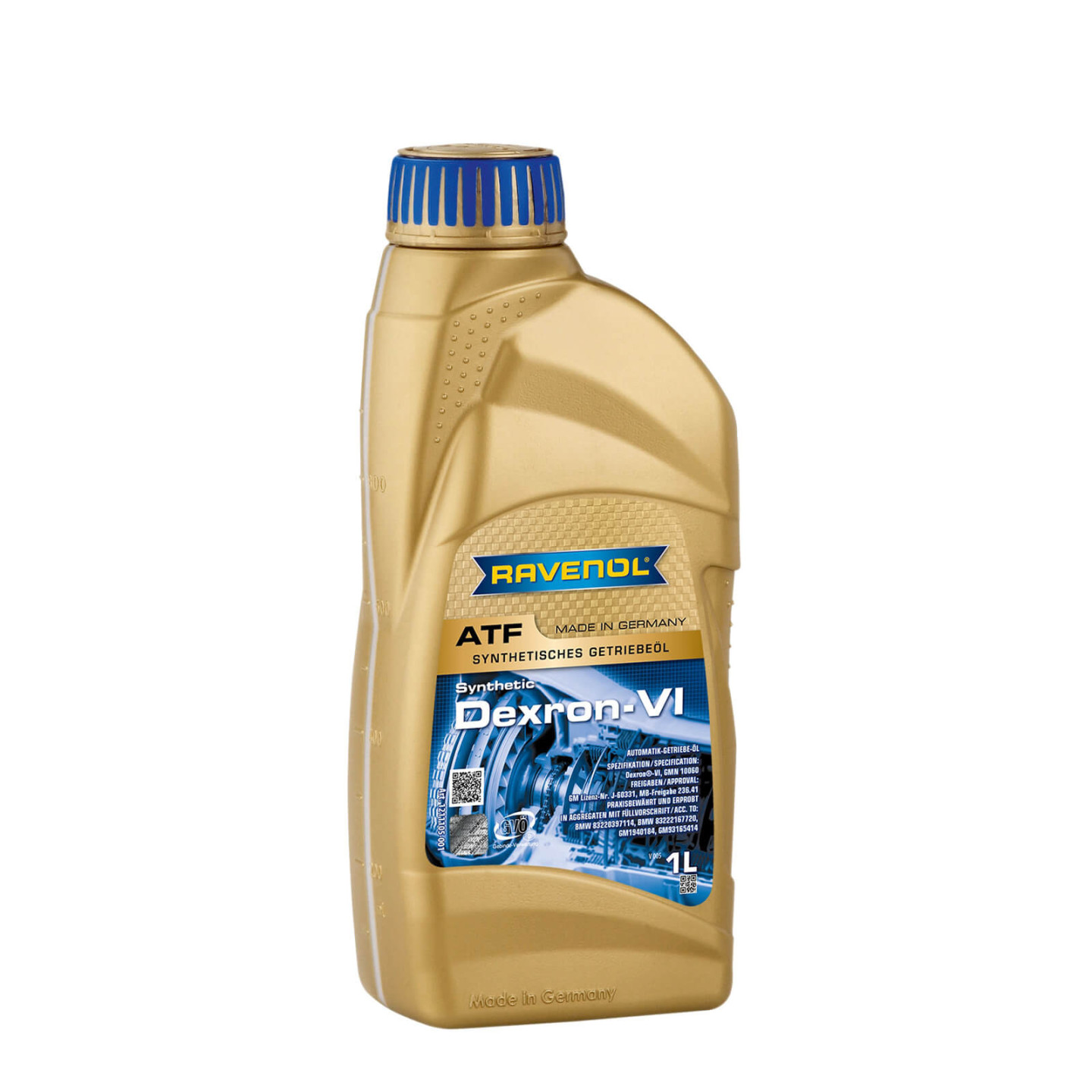 Huile BVA Dexron VI 1L RAVENOL 