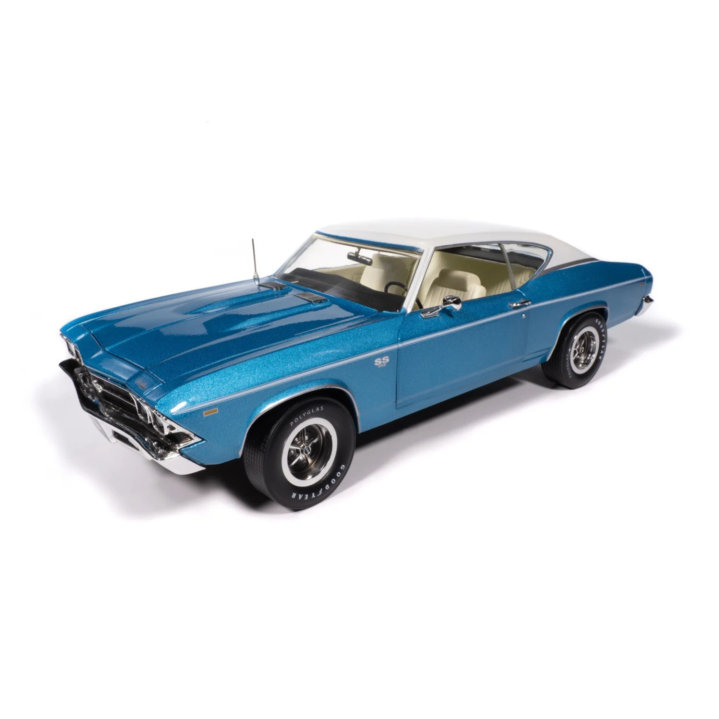 Chevrolet Chevelle 1/18 AUTO WORLD AMM1348 | US Pièces Autos