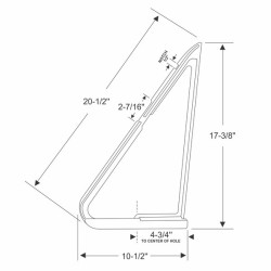Joint de déflecteur SR 70474555 | US Pièces Autos