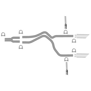Kit échappement SRG 680015 640005 | US Pièces Autos