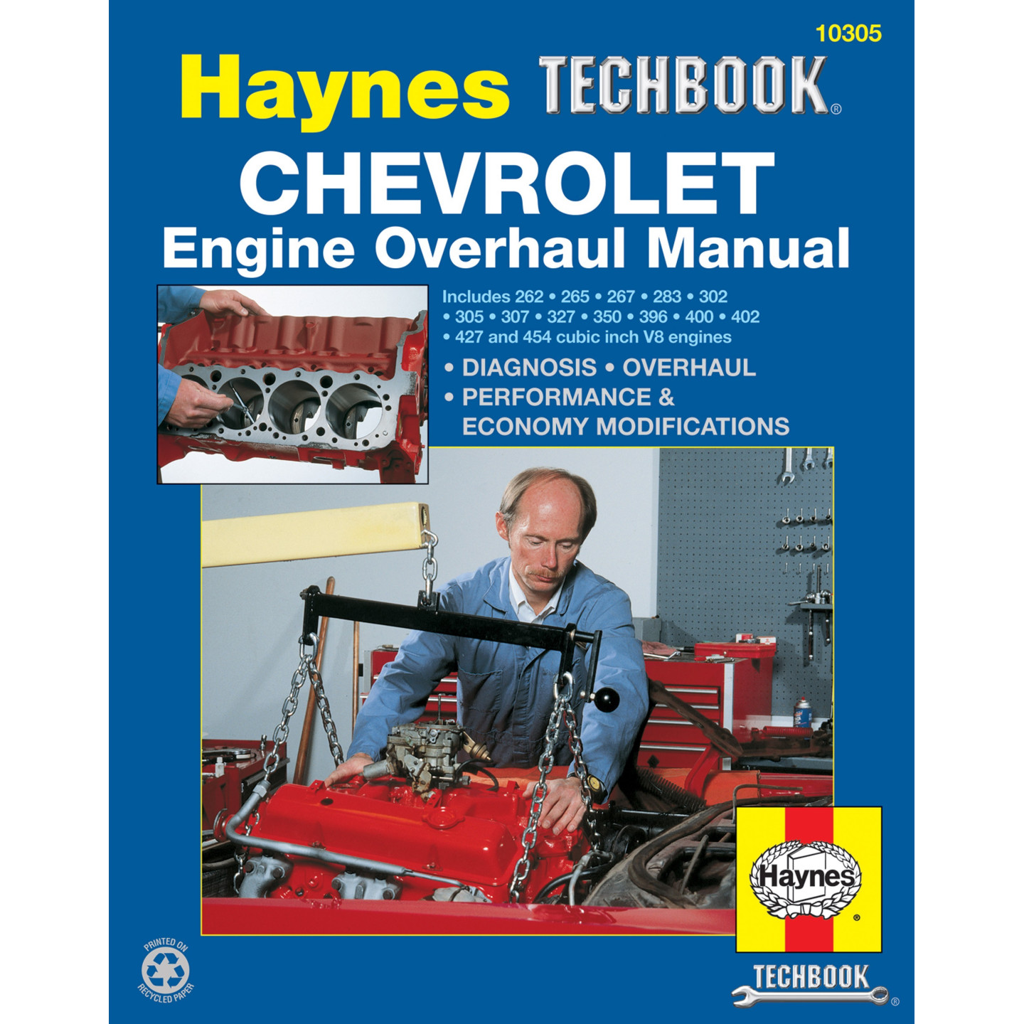 Revue technique moteur Chevrolet HAYNES 10305