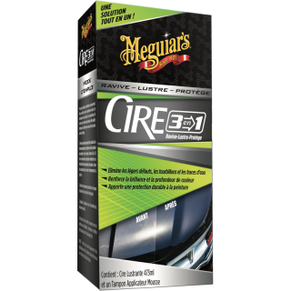 Cire lustrante 3 en 1 MEGUIARS G191016 | US Pièces Autos