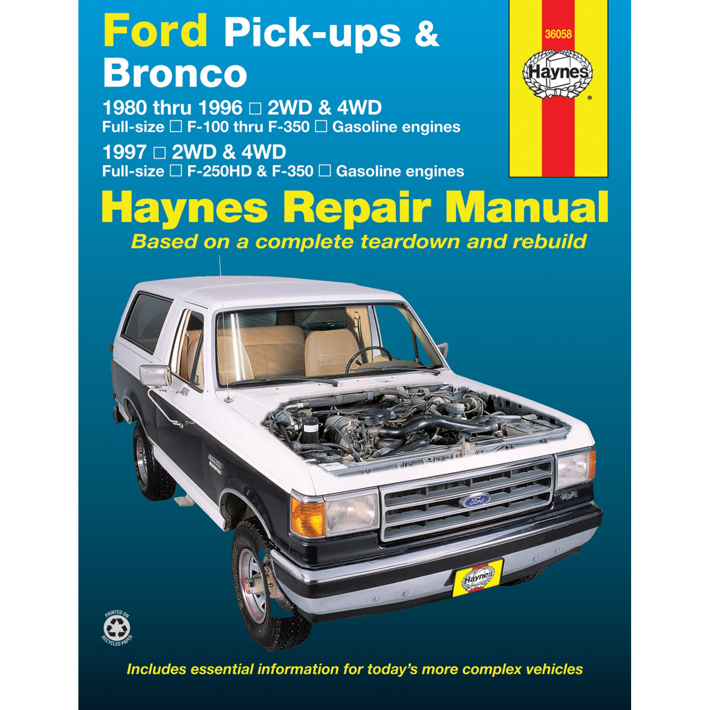 Revue technique Ford Bronco 36058 | US Pièces Autos