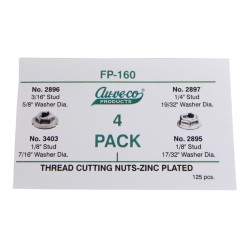 Kit écrous prisonniers  SRG RP10034