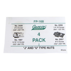 Kit écrous prisonniers SRG RP10037