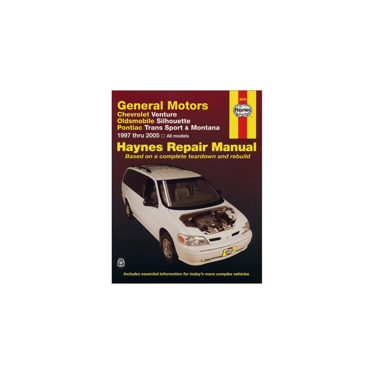 Revue technique Pontiac Trans Sport Chevrolet Venture 38036