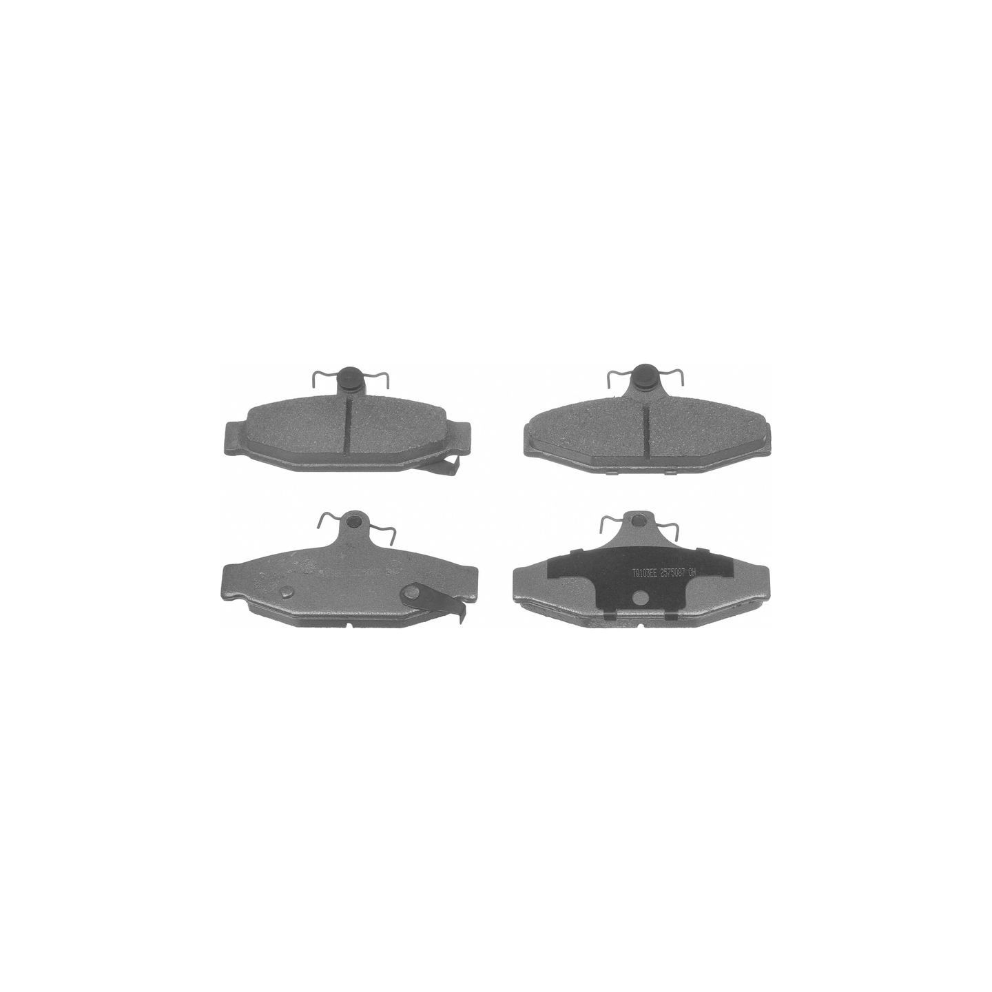 Plaquettes arrière WAGNER MX217    