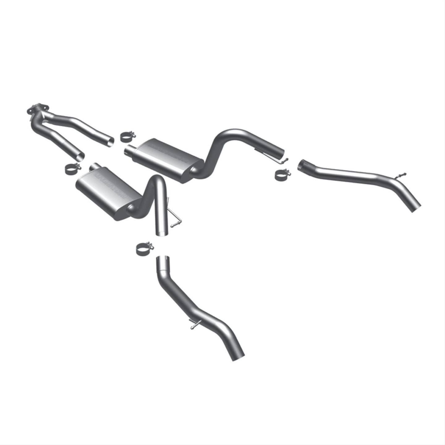 Kit échappement MAGNAFLOW 16828 | US Pièces Autos