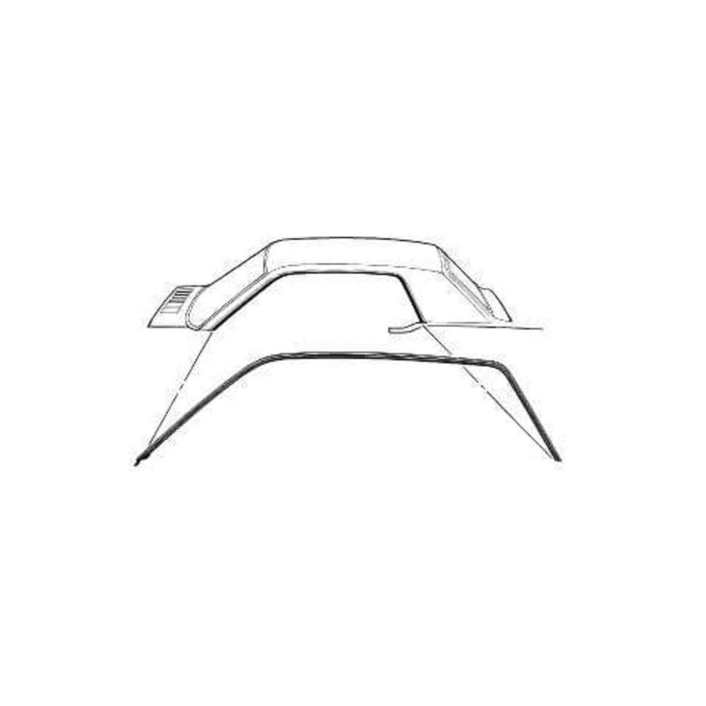 Joint de pavillon Scott DRake C5ZZ-6551222-3C