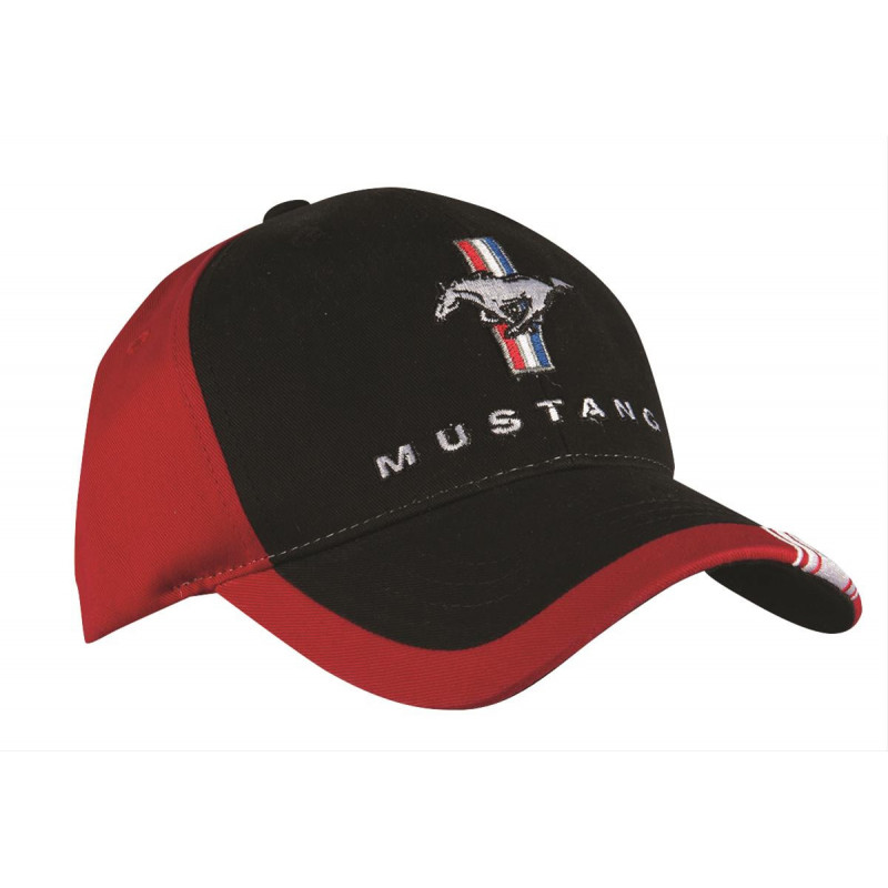 Casquette Baseball Ford Mustang Noire - Taille Réglable - Neuf Sans étiquette